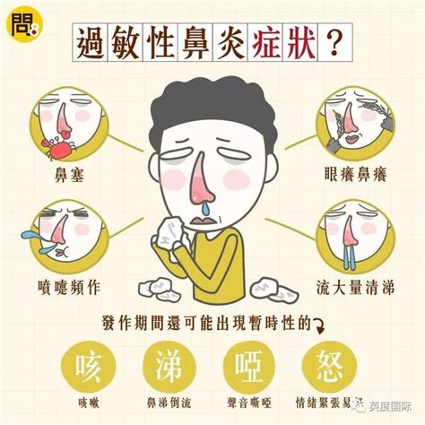 鼻頭癢代表|過敏性鼻炎